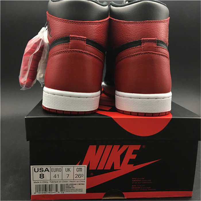Jordan1 Bred 2016 555088-001