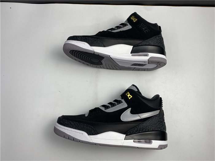 Jordan3 Tinker Black Cement Gold CK 4348-007