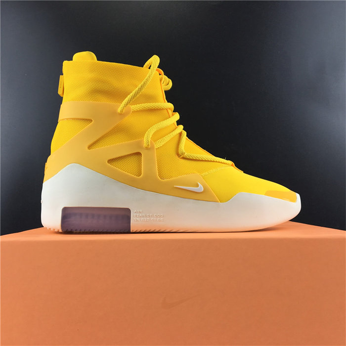 Nike Air Fear Of God 1 Yellow  AR4237-700