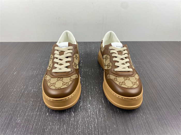Gocci GG Sneaker GG Beige Ebony 675840 UPG20 2866