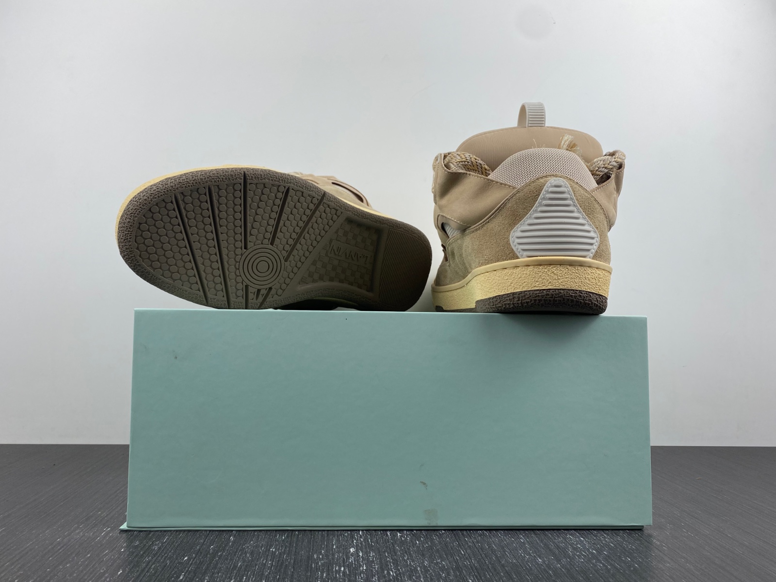 Lanvon Curb Sneaker Ecru FM-SKRK11-DRAG-E2202