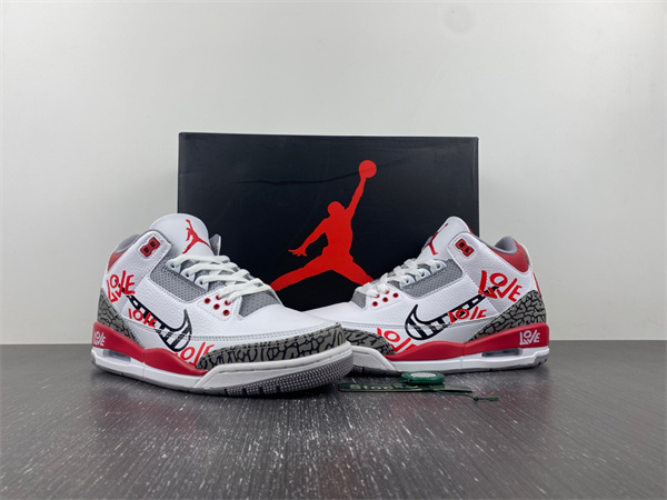 Jordan 3 Retro Fire Red