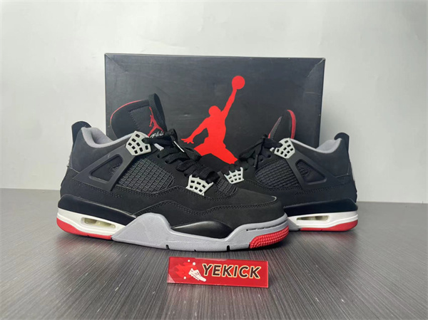 Jordan 4 Retro Black Cement Jordan 4 Retro Bred(2019)