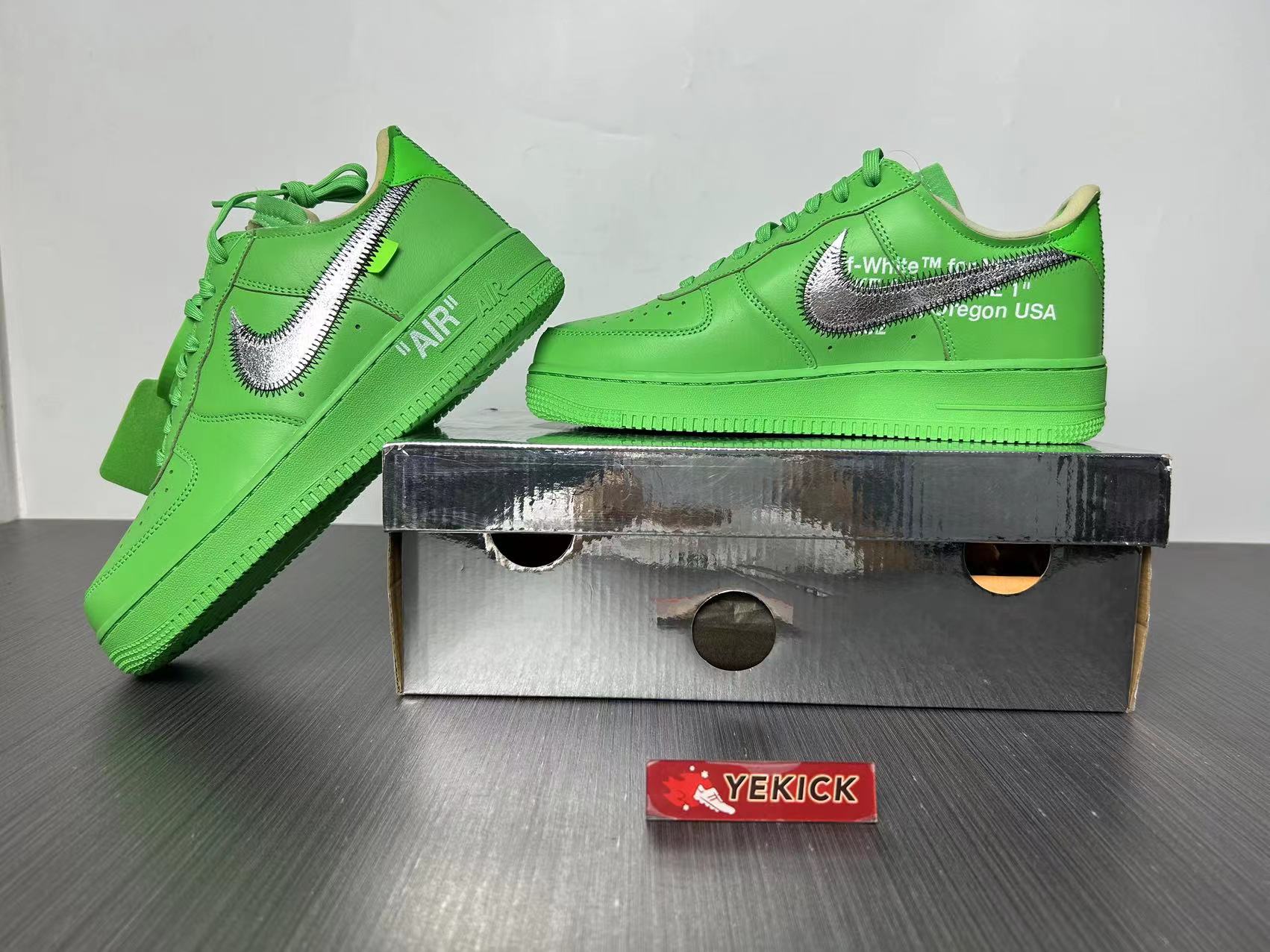 Nike Air Force 1 Low Off-White Light Green Spark