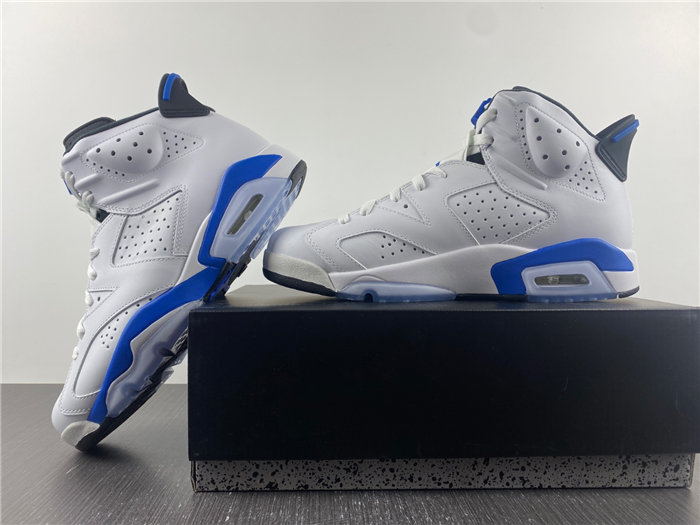 Jordan 6 Retro Sport Blue  384664-107
