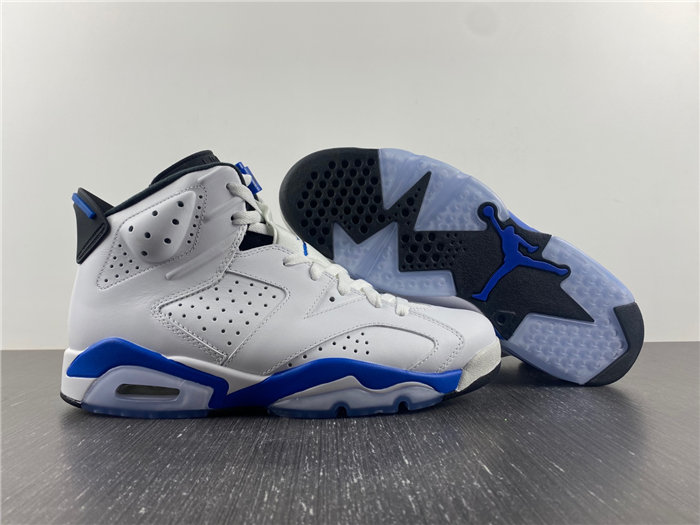 Jordan 6 Retro Sport Blue  384664-107