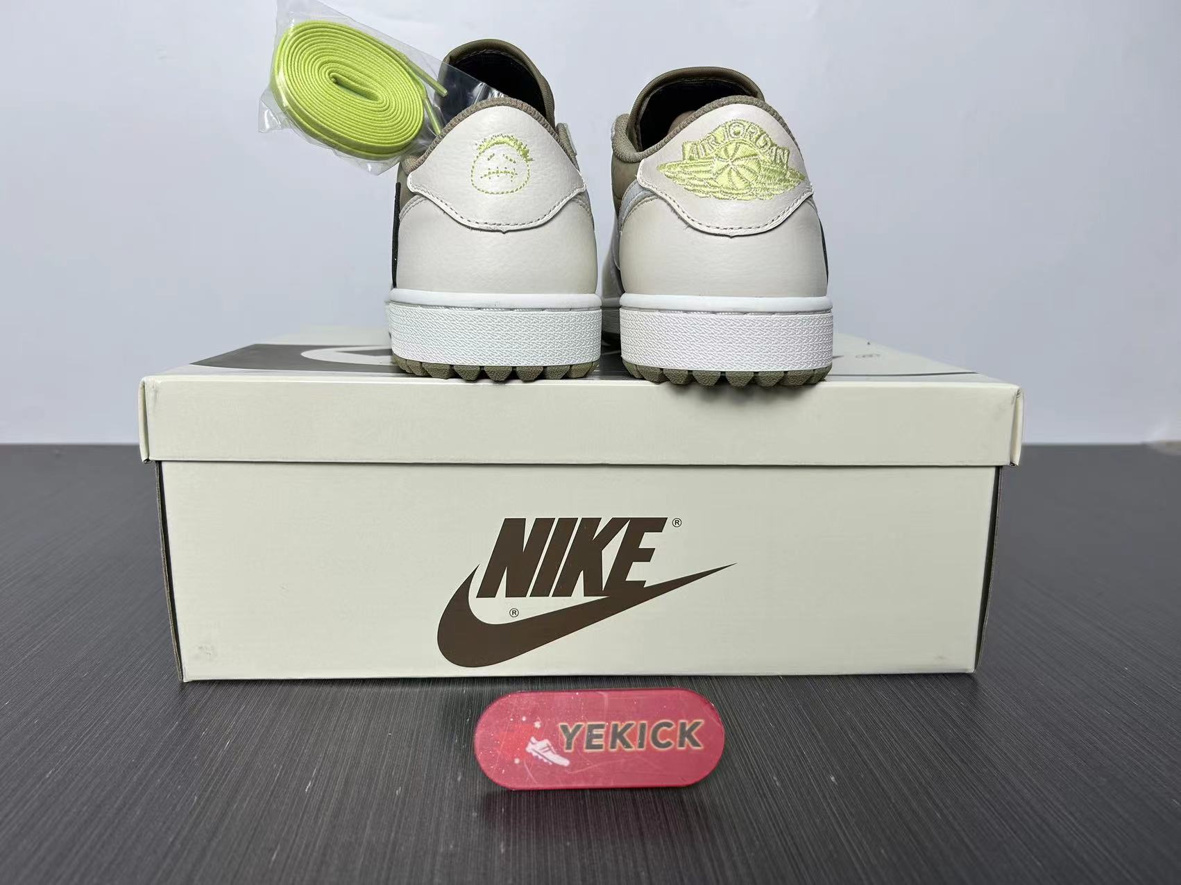 Jordan 1 Retro Low Golf Travis Scott Neutral Olive FZ3124-200