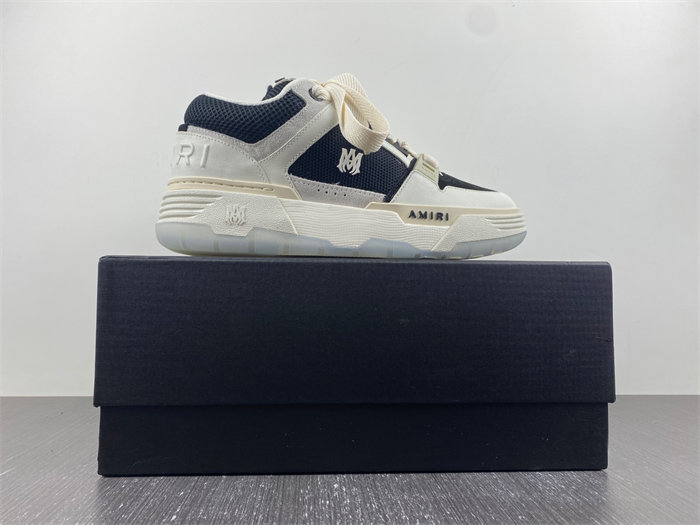 AMIRI Skel Top Low White Light Grey Black