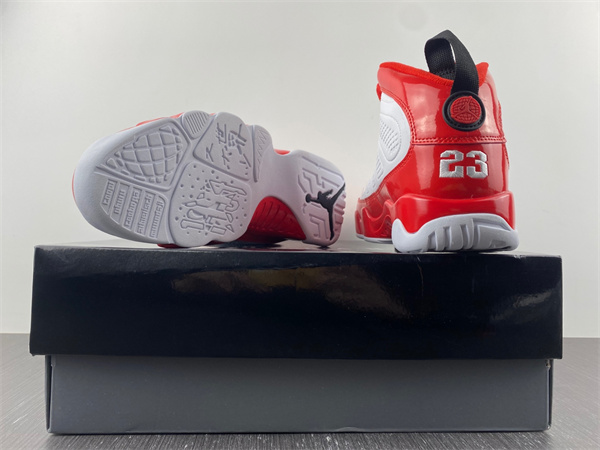 Jordan 9 Retro White Gym Red