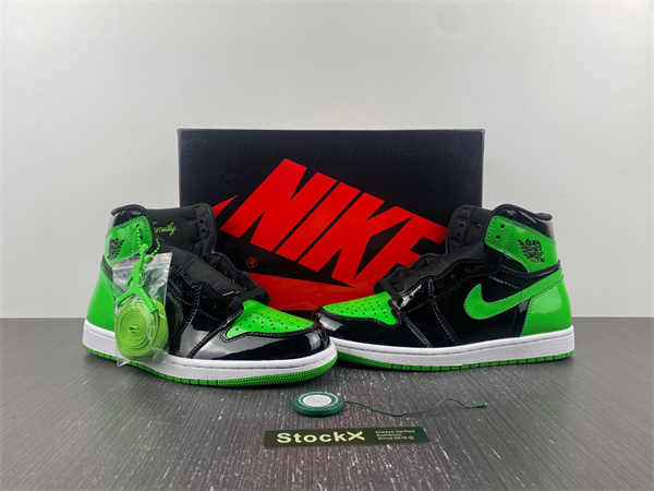 Jordan1 Retro Pine Green Black 555088-030