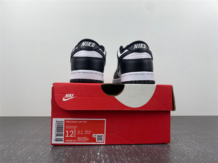 Nike Dunk Low Retro White Black Panda CW1588-100