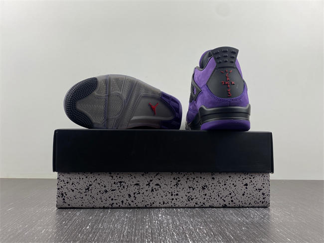 Jordan 4 Retro x Travis Scott Purple 766296LN4