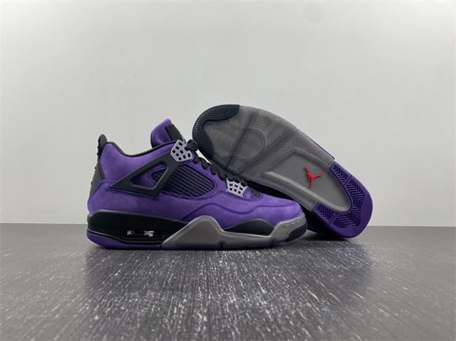 Jordan 4 Retro x Travis Scott Purple 766296LN4