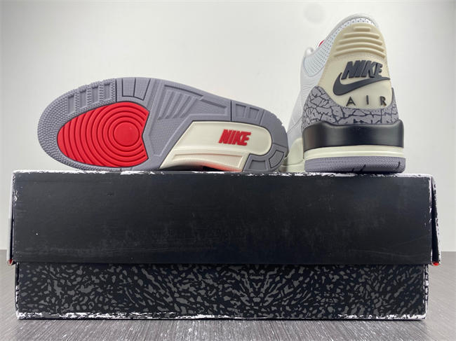 Air Jordan 3 White Cement Reimagined Shoes 2023 DN3707-100