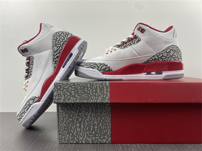 Air Jordan 3 “Cardinal Red”  CT8532-126