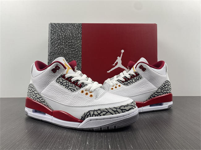 Air Jordan 3 “Cardinal Red”  CT8532-126