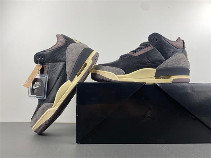Ma Manière x Air Jordan 3 “Black” AMM  FZ4811-001