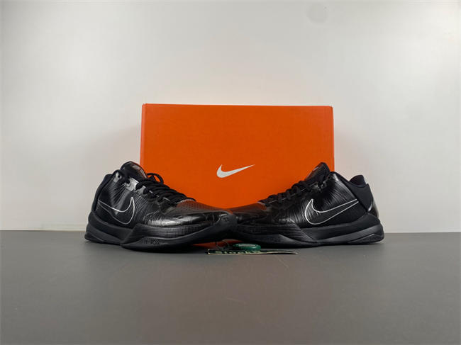 Nike Zoom Kobe V (5) ‘Blackout  386430-003