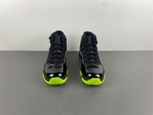 Air Jordan 11 Black fluorescent green CT8012-003